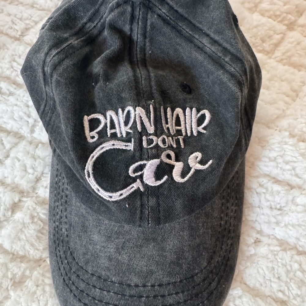 Barn Hair Don’t Care unisex baseball cap hat
